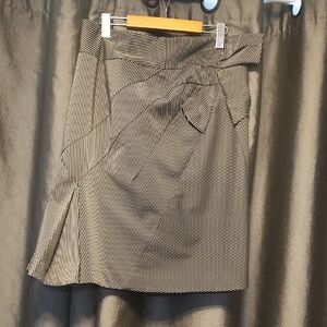 Etcetera Black and White Asymmetrical Skirt